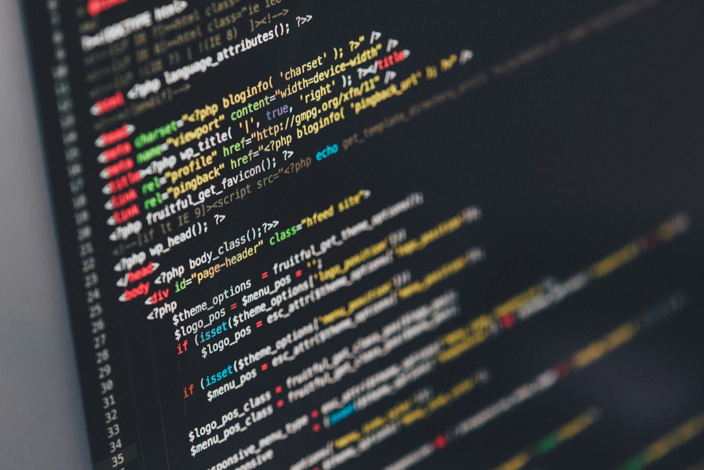 Custom code on screen